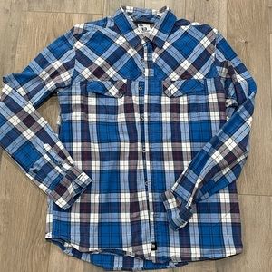 Salomon plaid button down - Size Large
